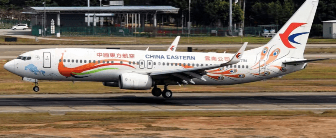 中國東方航空一架載有132人的波音737客機MU5735航班,在廣西梧州藤縣墜毀並引發山火。