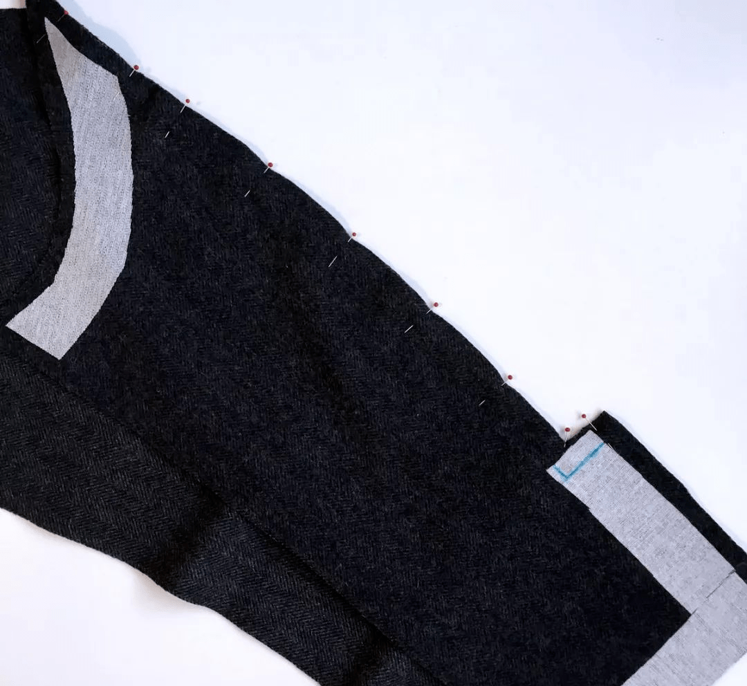 细节 教程 | 西服“如何做好袖开衩,以及袖子里衬的缝法”