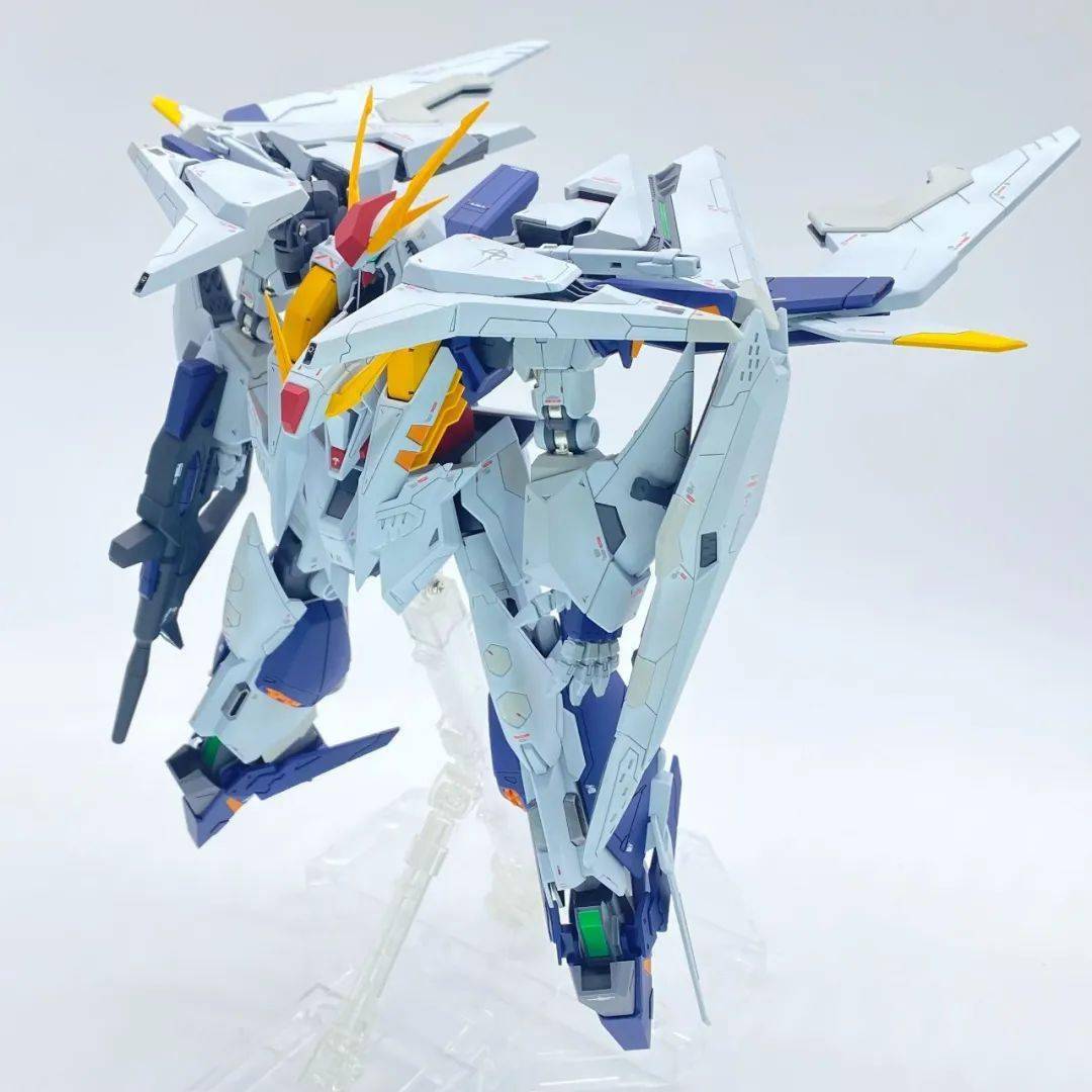 细化涂装和分色hg柯西高达制作