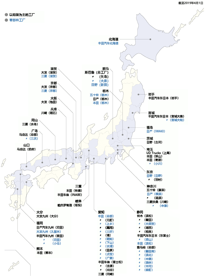 突发日本余震和海啸或至汽车产业供应链紧张程度或加剧