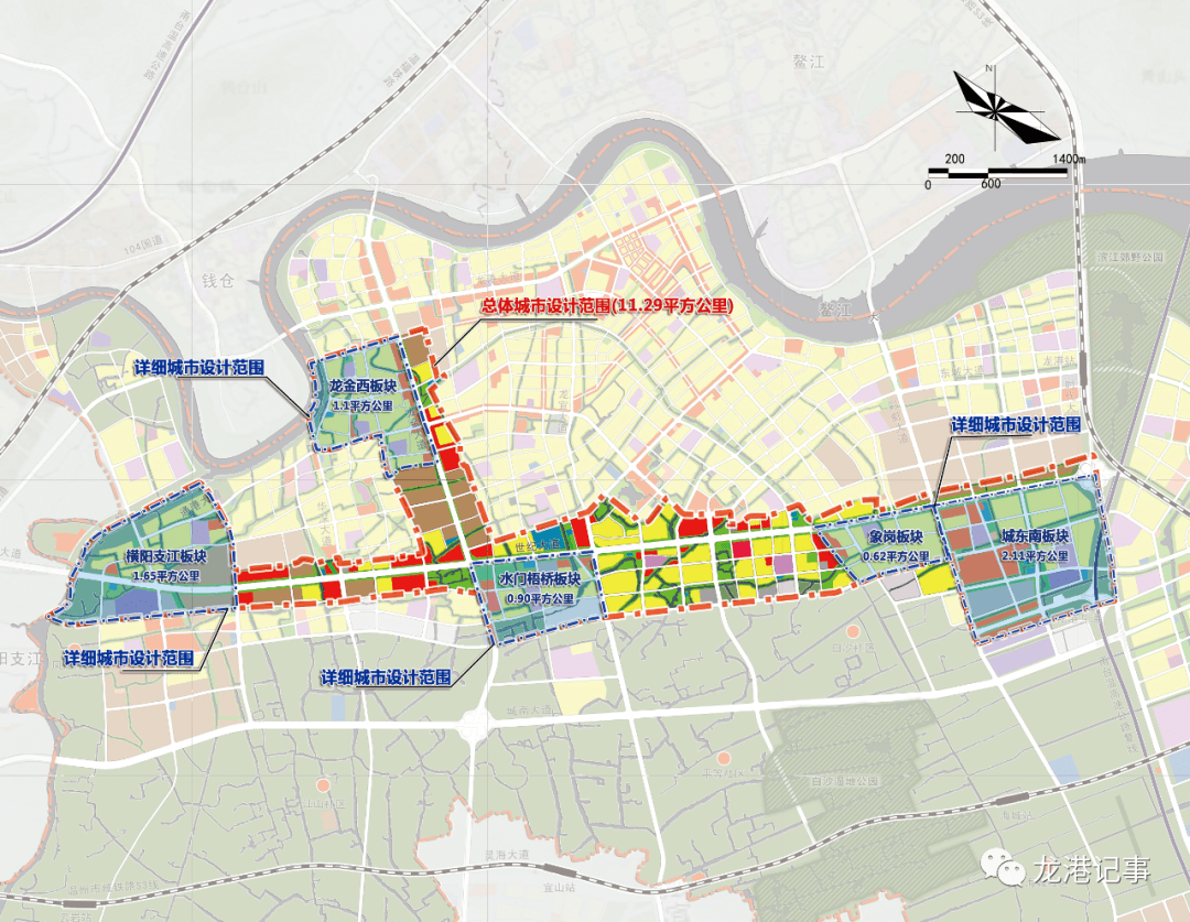 龙港市世纪新城规划图图片