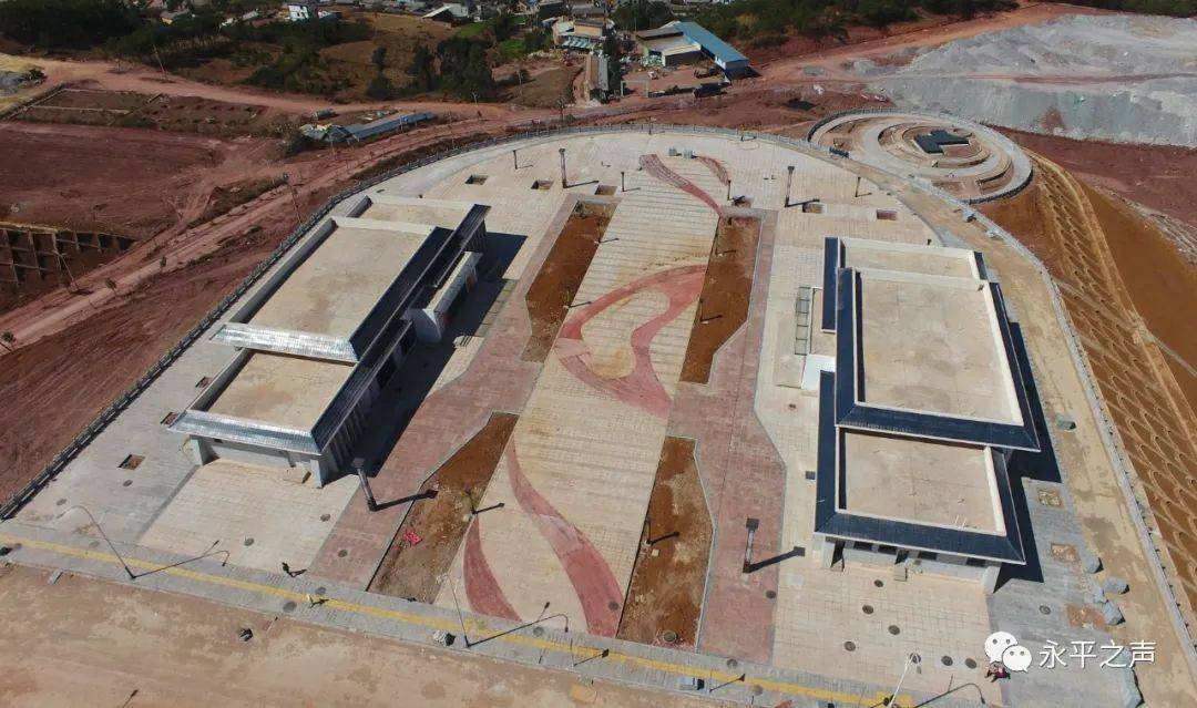 预计5月通车永平县火车站站前广场公开招商