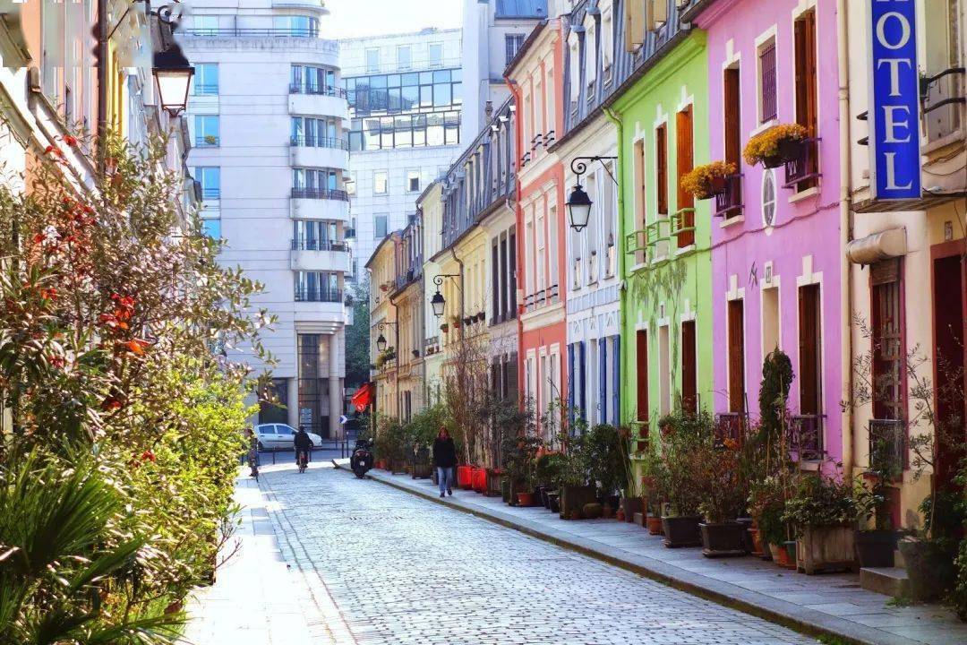 巴黎6条彩虹街,春天凹造型偶遇奔现最佳地点!_街道_rue_色彩