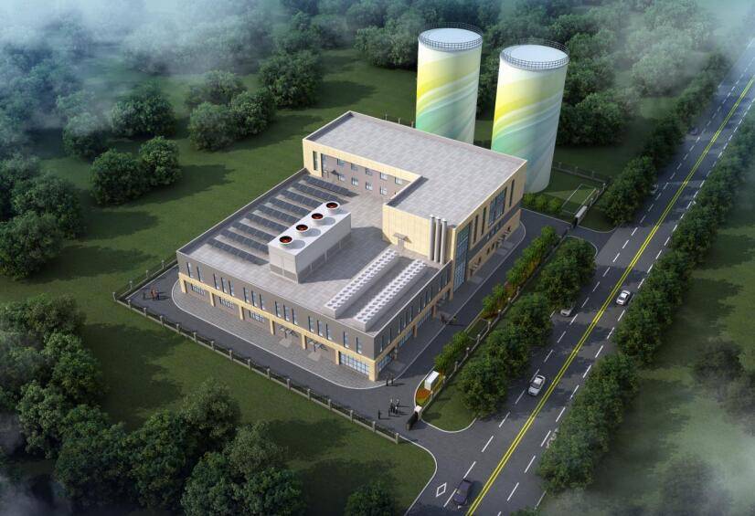 国内一流大型集中分布式能源站锅炉点火成功