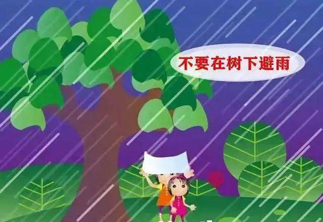 安全教育雨天安全知識溫馨提示