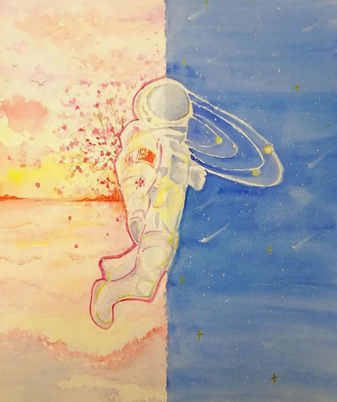 日新"月"异 绘梦太空——福州三中举办"我的太空