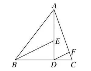 初一数学下册 三角形有关角度的计算 与两线 内外角 折叠结合 度数 内角 例题