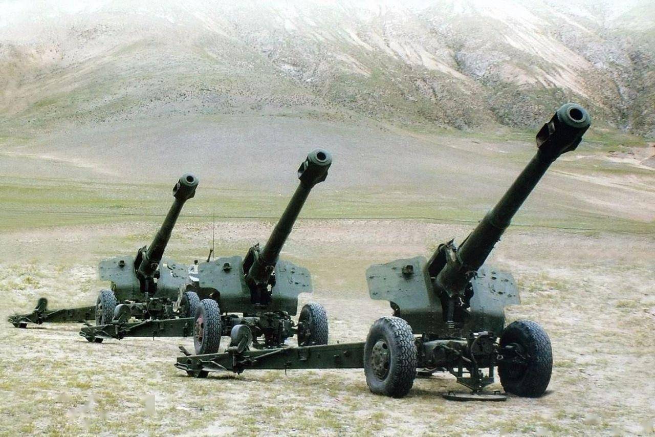 在解放战争中105毫米口径的榴弹炮算是重炮吗