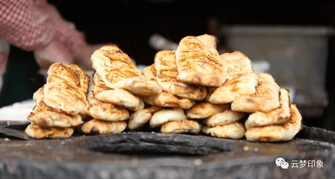云梦美食云梦烧饼