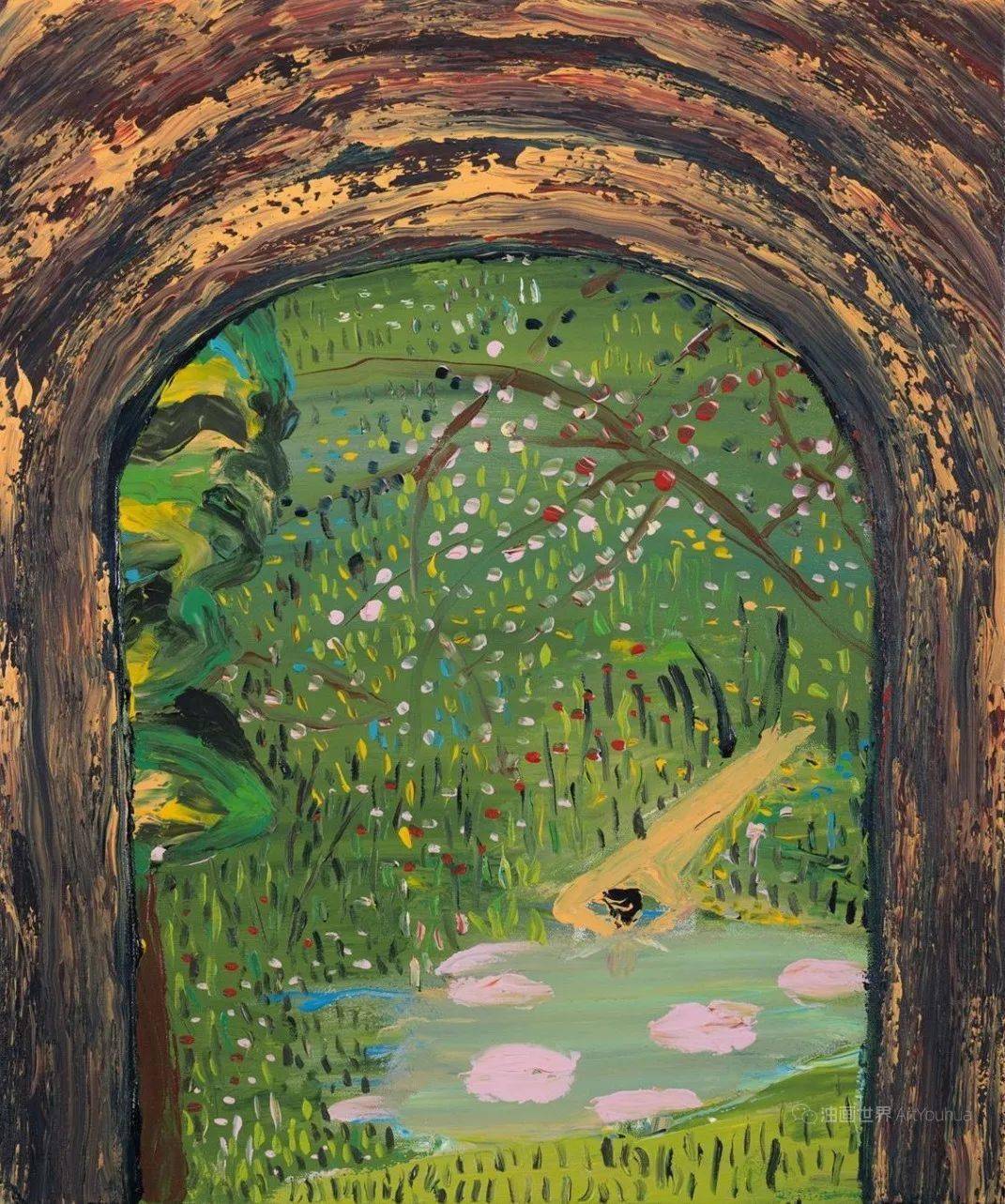 35岁自杀的华裔画家许多作品拍出一两千万高价