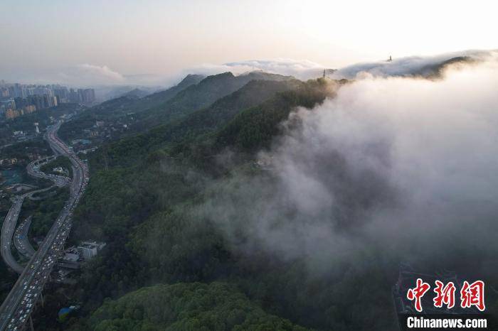 成景|重庆南山云蒸雾绕美不胜收