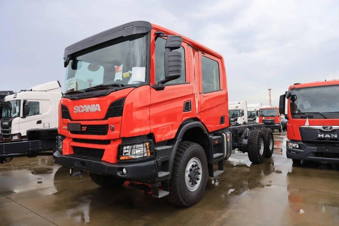 搶險車中的巨無霸打探斯堪尼亞p500xt6x6底盤川消重型搶險救援消防車