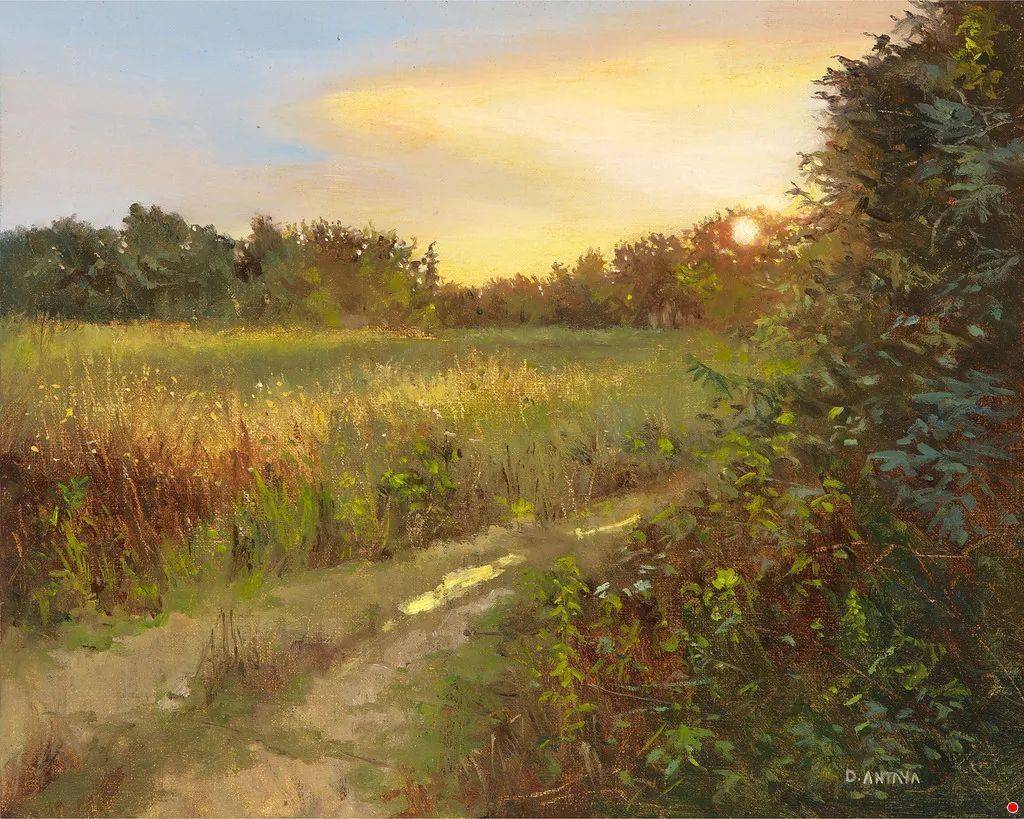 加拿大画家安塔亚的绮丽多姿的田园风景画,太美了_大自然_空气_观众