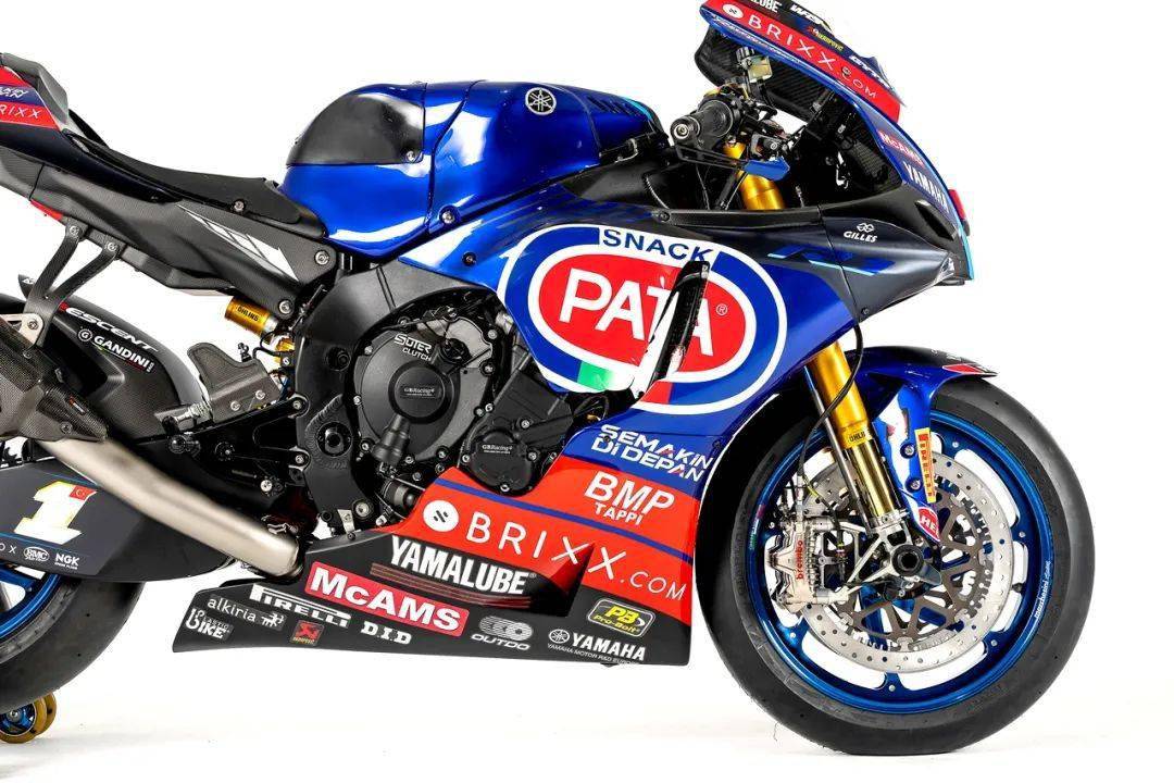 wsbk2022yamahayzfr1工厂赛车特写