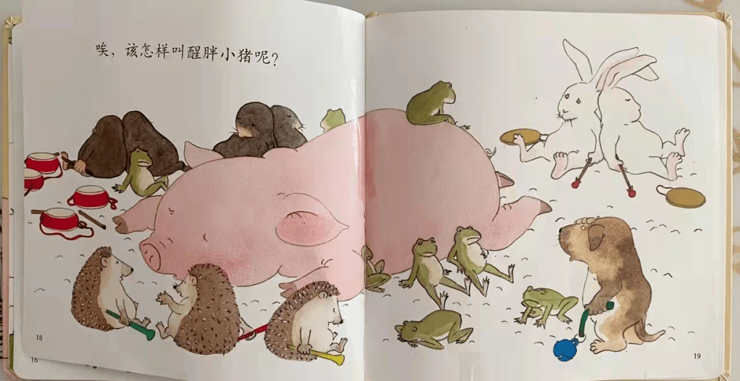 凤幼云课堂中班绘本分享怎样叫醒胖小猪