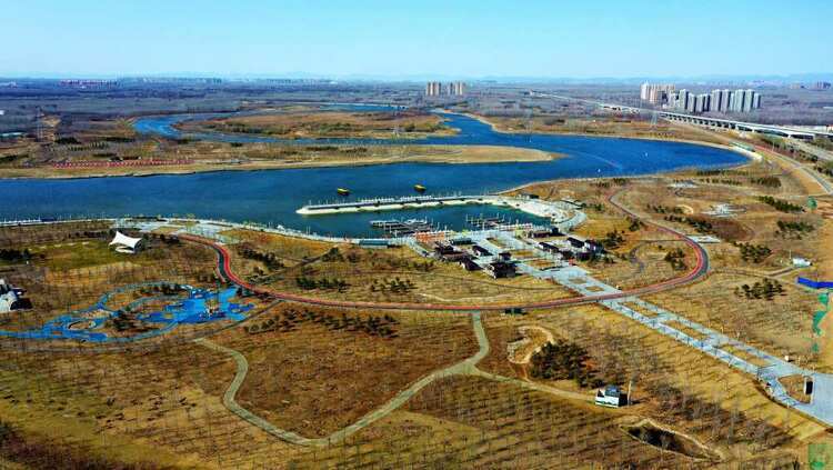 河北香河：让千年古运河增添一抹绿色
