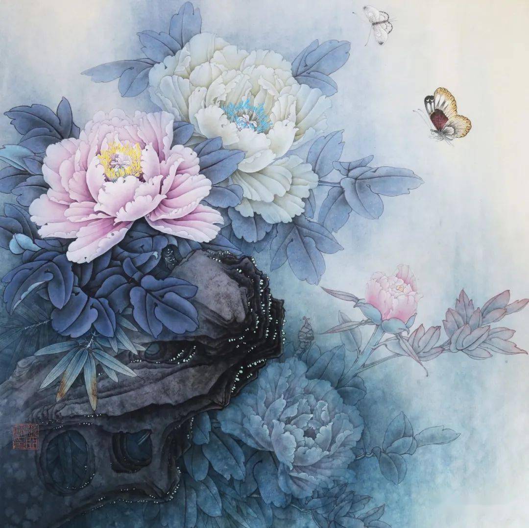 花飞满城春景和春醉待到花开烂漫时国色颂春福到家门红蜻蜓国色双辉