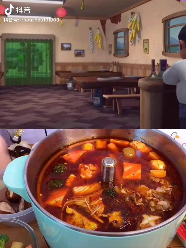 一顿光头强吃不起的火锅一起吃火锅抖音美食创作人要买气球吗