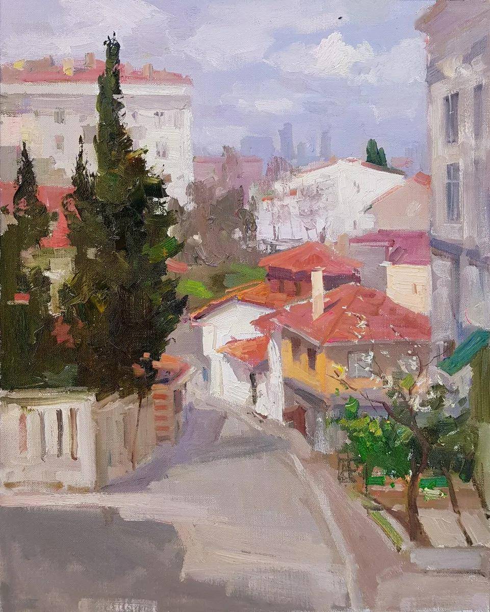 塔莱贝克的大型风景画作品欣赏