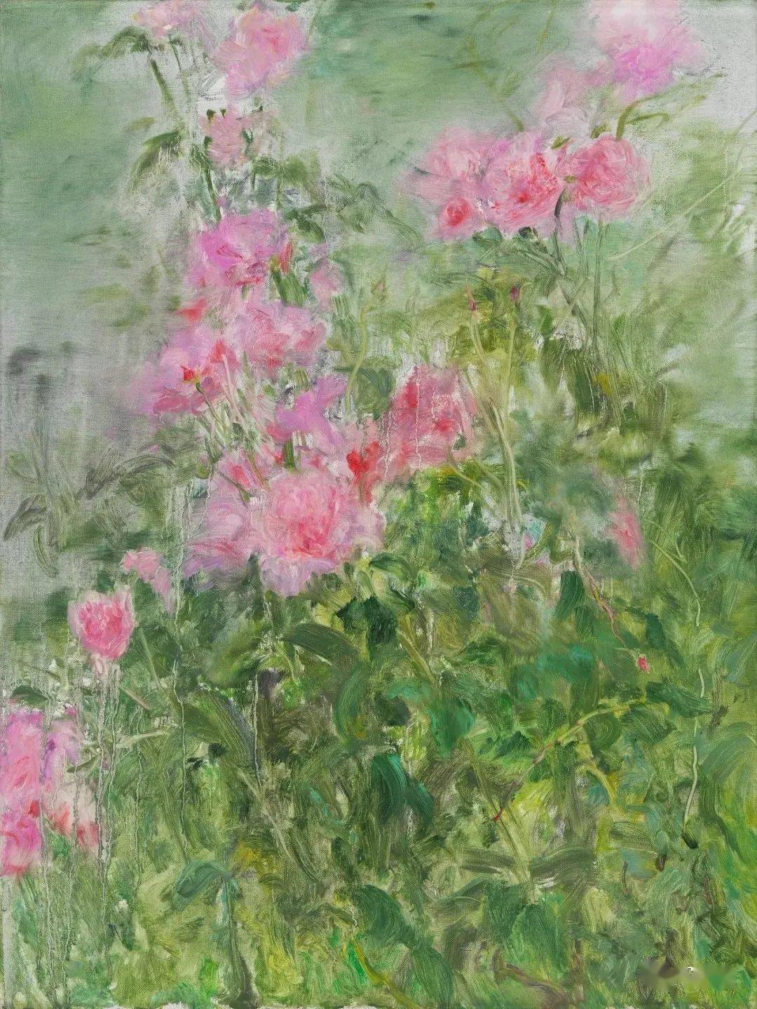 写生啦花开时节当代油画名家风景作品欣赏