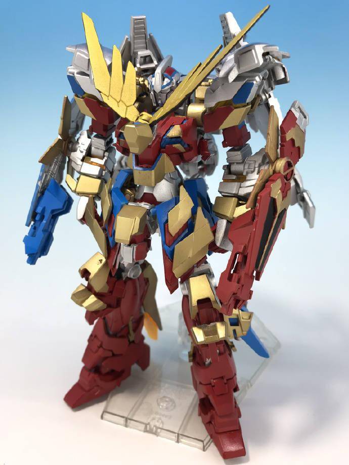 高达与奥特曼梦幻联动模型改造