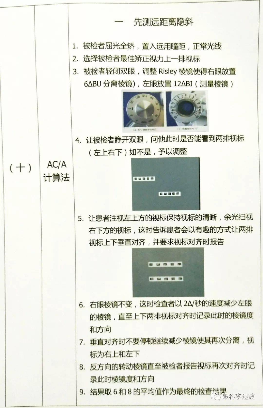 视功能检查流程详解附手绘