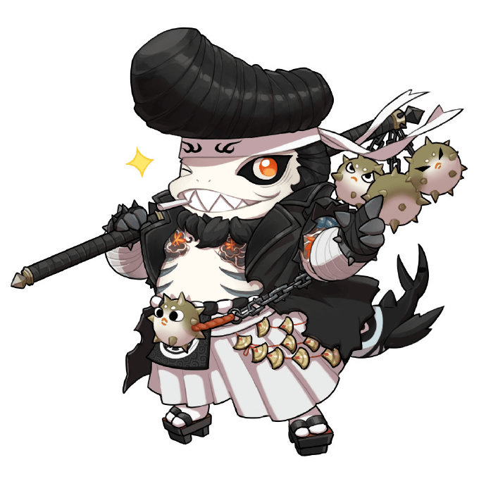 决战平安京海坊主极浪刺豚q版形象公布