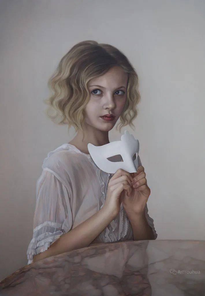 英国现实主义女画家,玛丽 ·安塞尔的写实女性作品