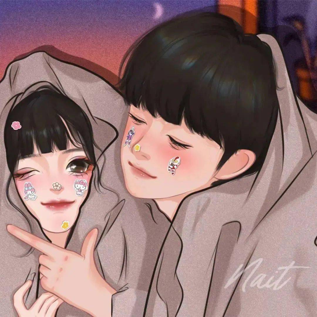 余生和对象换情侣头像