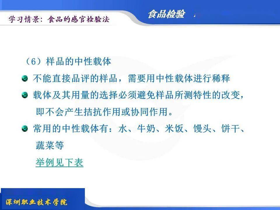 食品感官檢驗基礎品評員崗前培訓