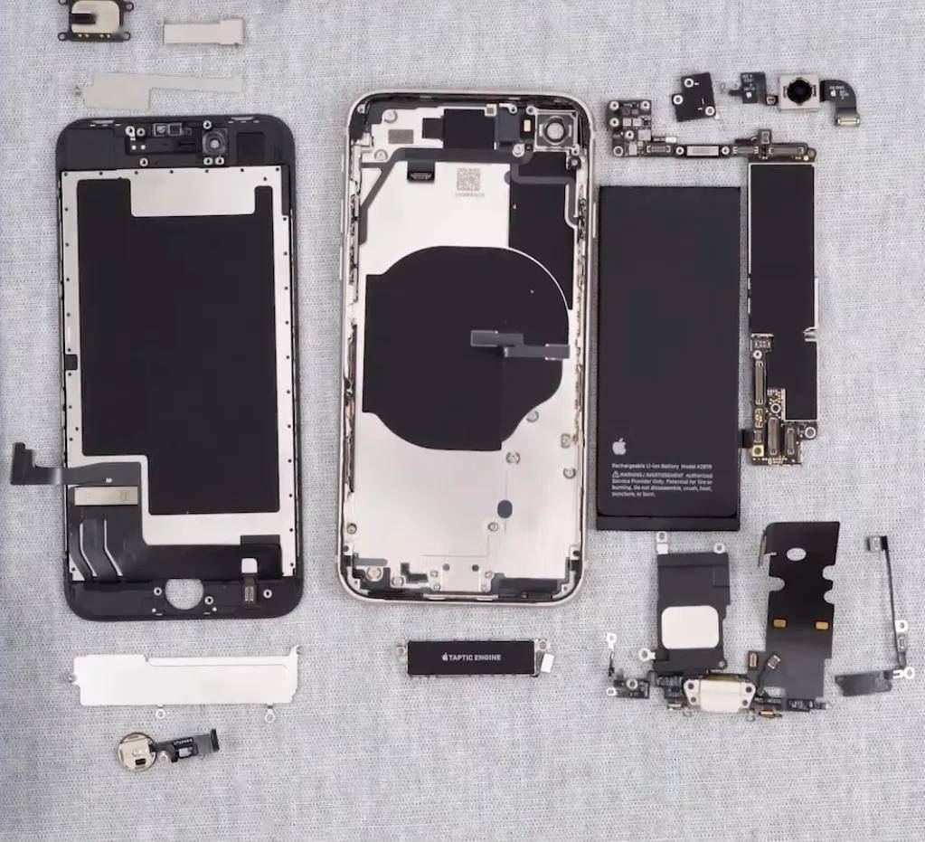 苹果iphonese3大部分零件通用se2