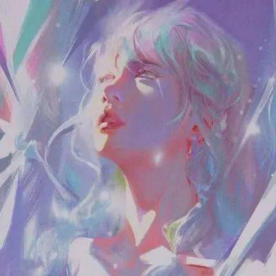 头像坠入星河的温柔动漫男女头像