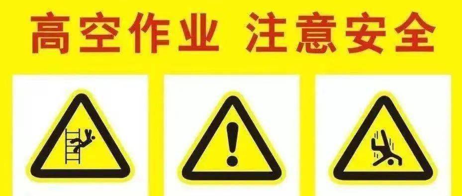 高空作業事故警示教育_進行_生產_人員