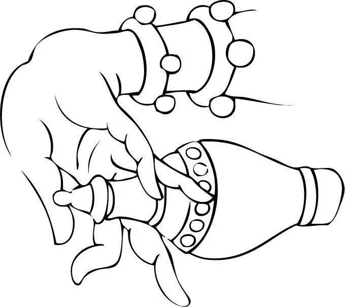 素材| 一组白描佛手75图 能够为你挡住一切灾难_象征_人人_墨堂