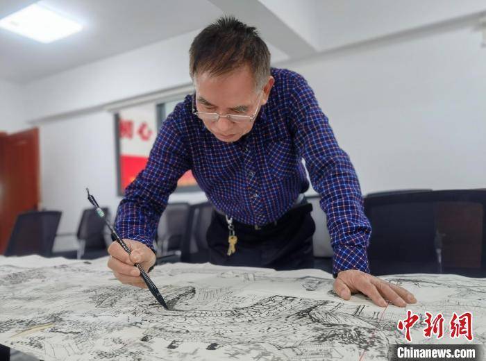 浙江草根画家绘就乡愁画卷传承旧时美好乡土文化