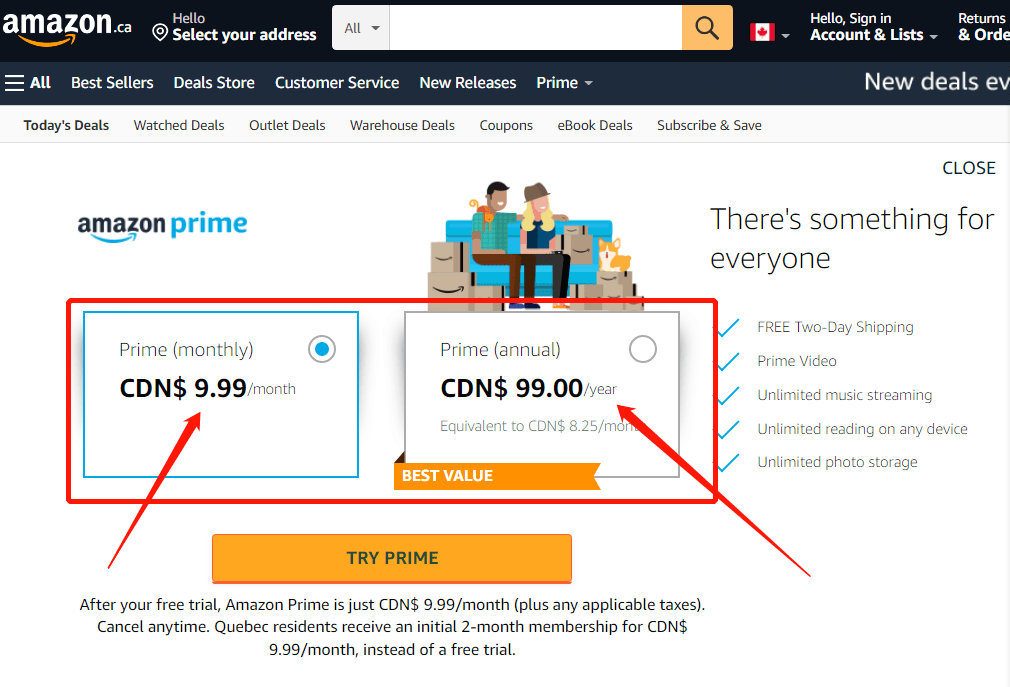 太难了 加拿大亚马逊prime会员费要涨价了 交月费的更惨 视频 服务 Jett