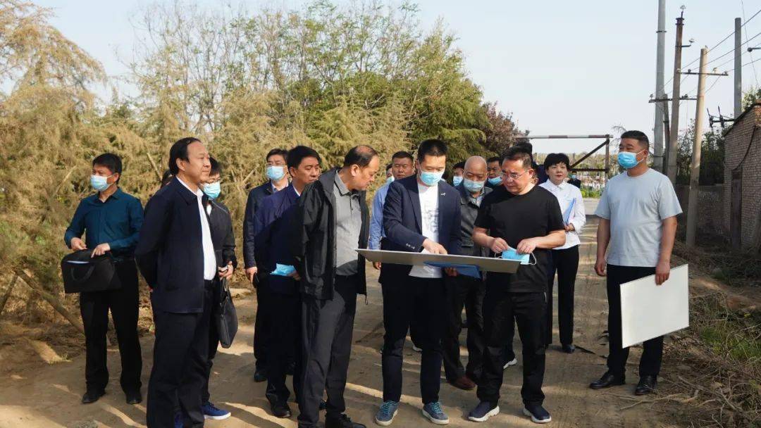 今日瀍河区委书记陈功到白马寺镇调研