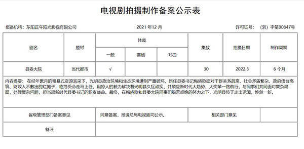 县委书记演员表图片