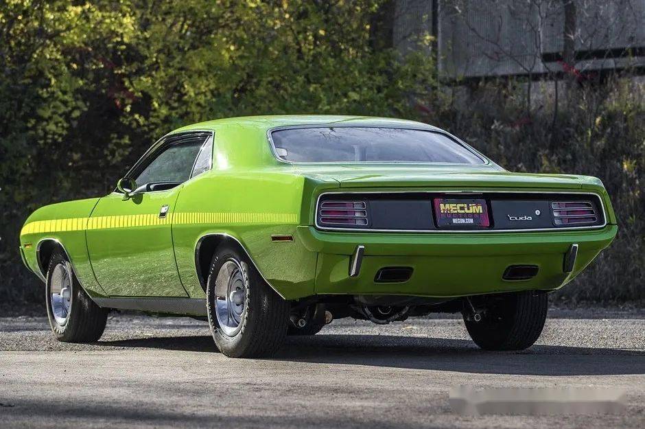 danbury mint | 春天的颜色,1970 普利茅斯 cuda 440 coupe