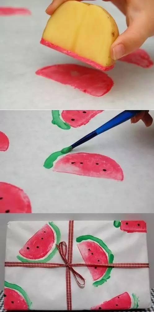 创意绘画 | 你见过这样的幼儿园拓印画吗?跟孩子一起玩!