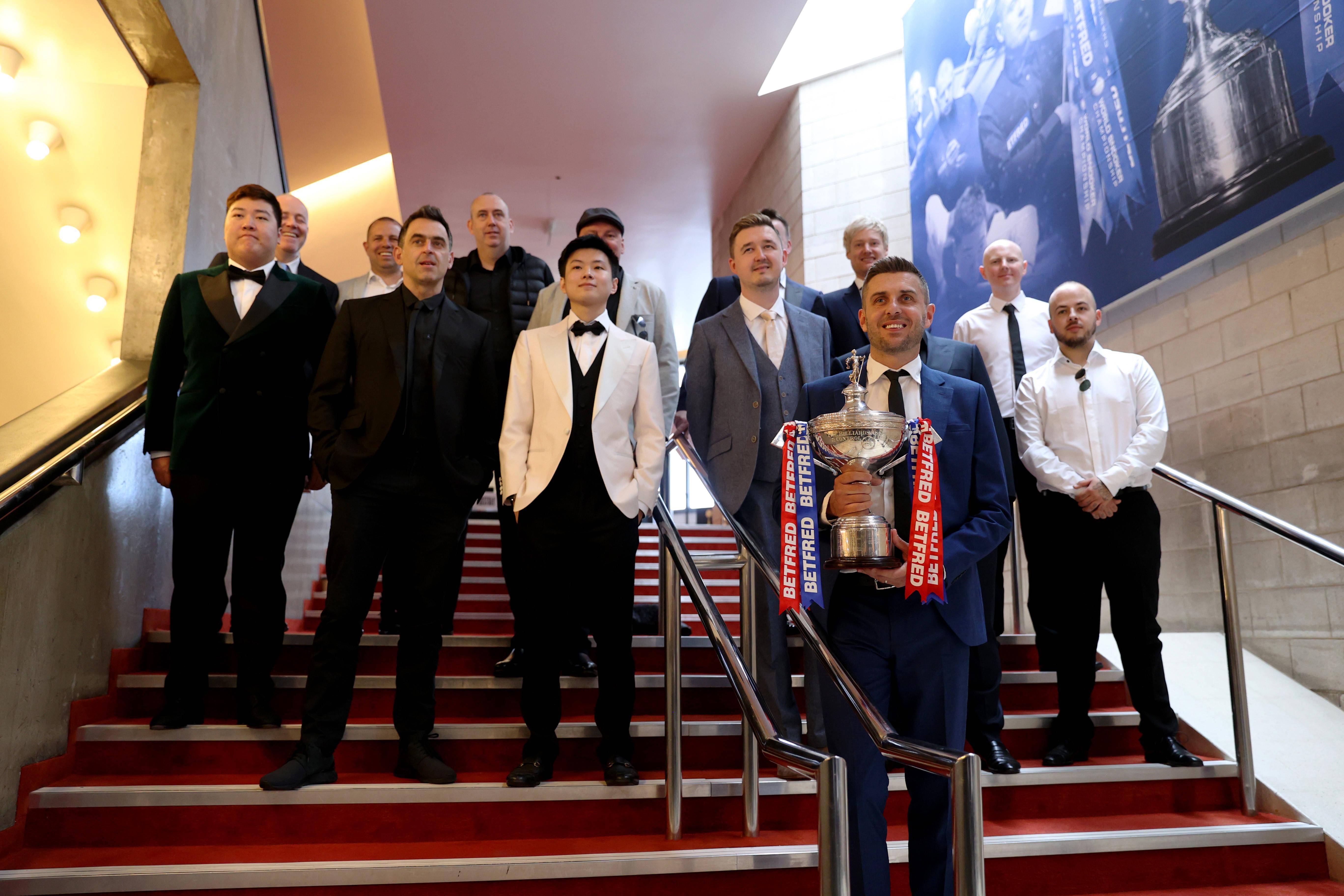 斯诺克斯诺克世锦赛举行媒体日活动