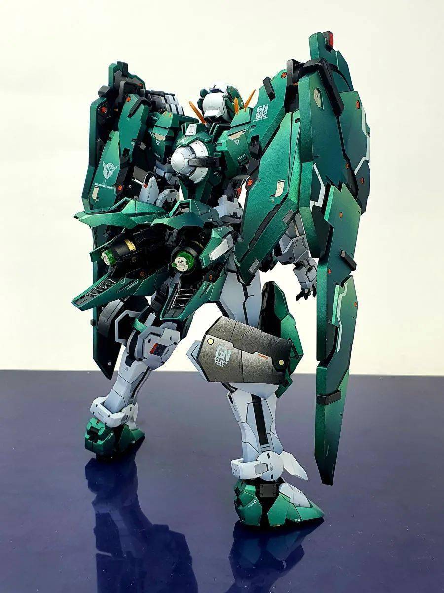 mg力天使gk改件漂亮光影涂装