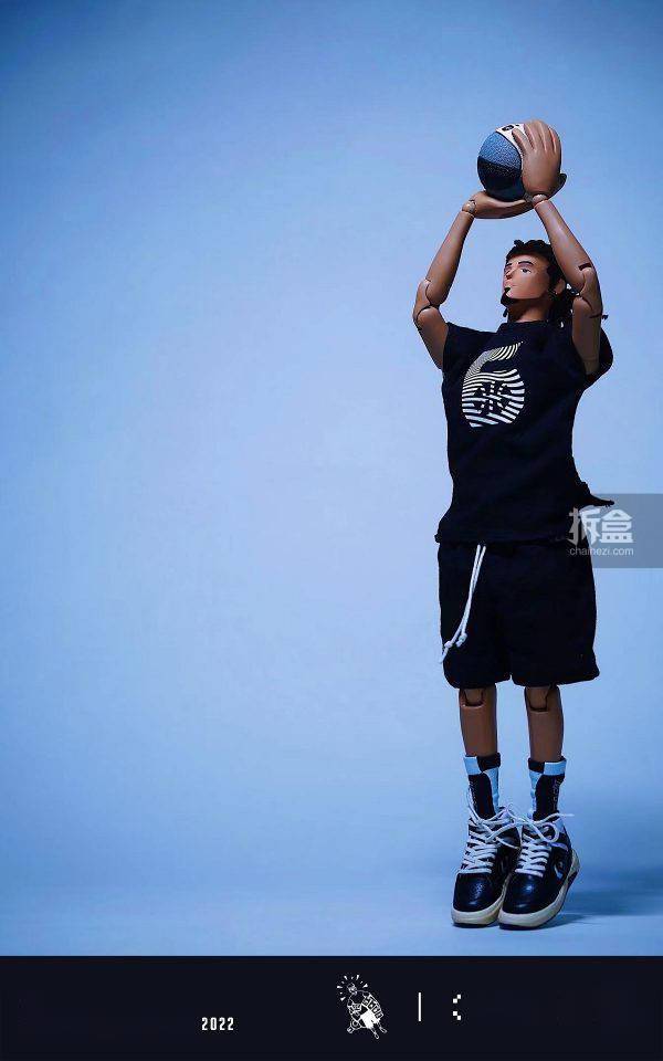 2cmade第六区3hitshc韩潮12寸潮流篮球可动人偶