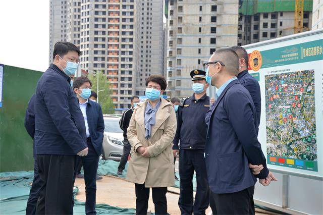 管城区委书记,区长张艳敏调研城市防汛积水点综合治理工作