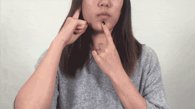 下颌关节练习方法