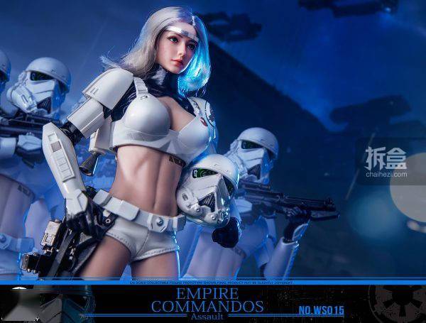 war story toys 女突击兵 白兵 1/6星战同人可动兵