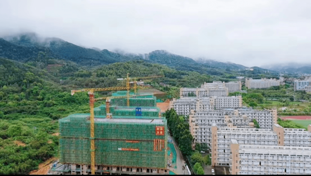 龙岩学院扩建图片