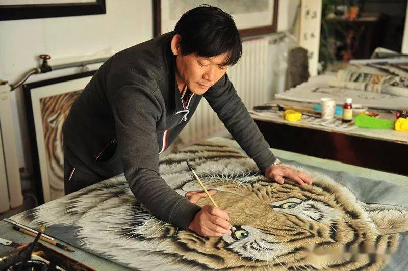号称中国第一画虎村,他们既是农民也是艺术家