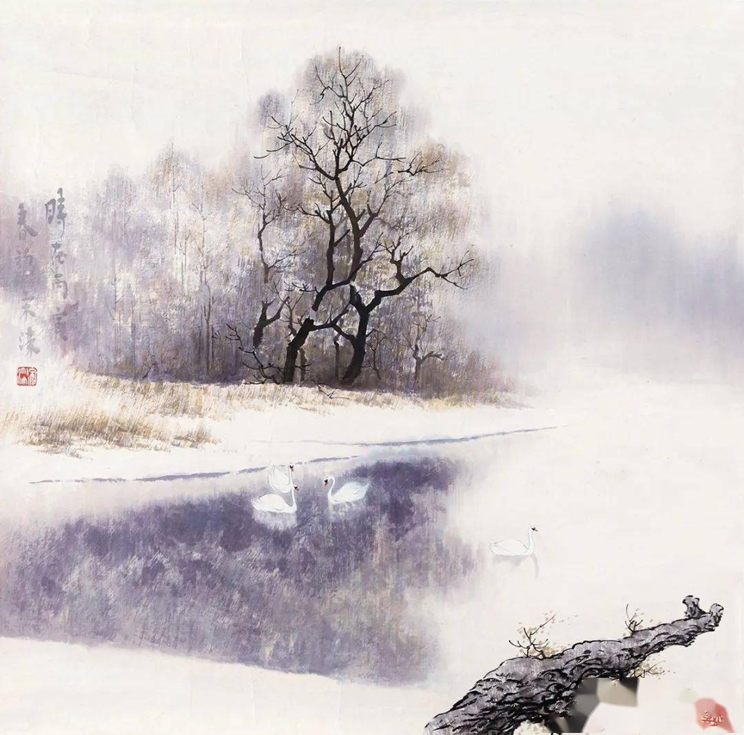 写实彩墨画别有一番风味