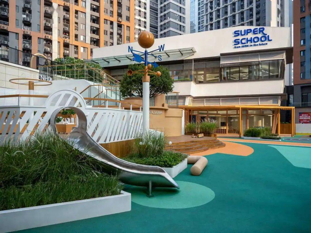露台上的幼儿园 | 深圳 ibobi super school_场地_儿童_种植区